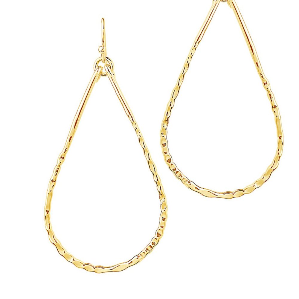 NWT Sterling Forever Gold Plated Dangle Earrings